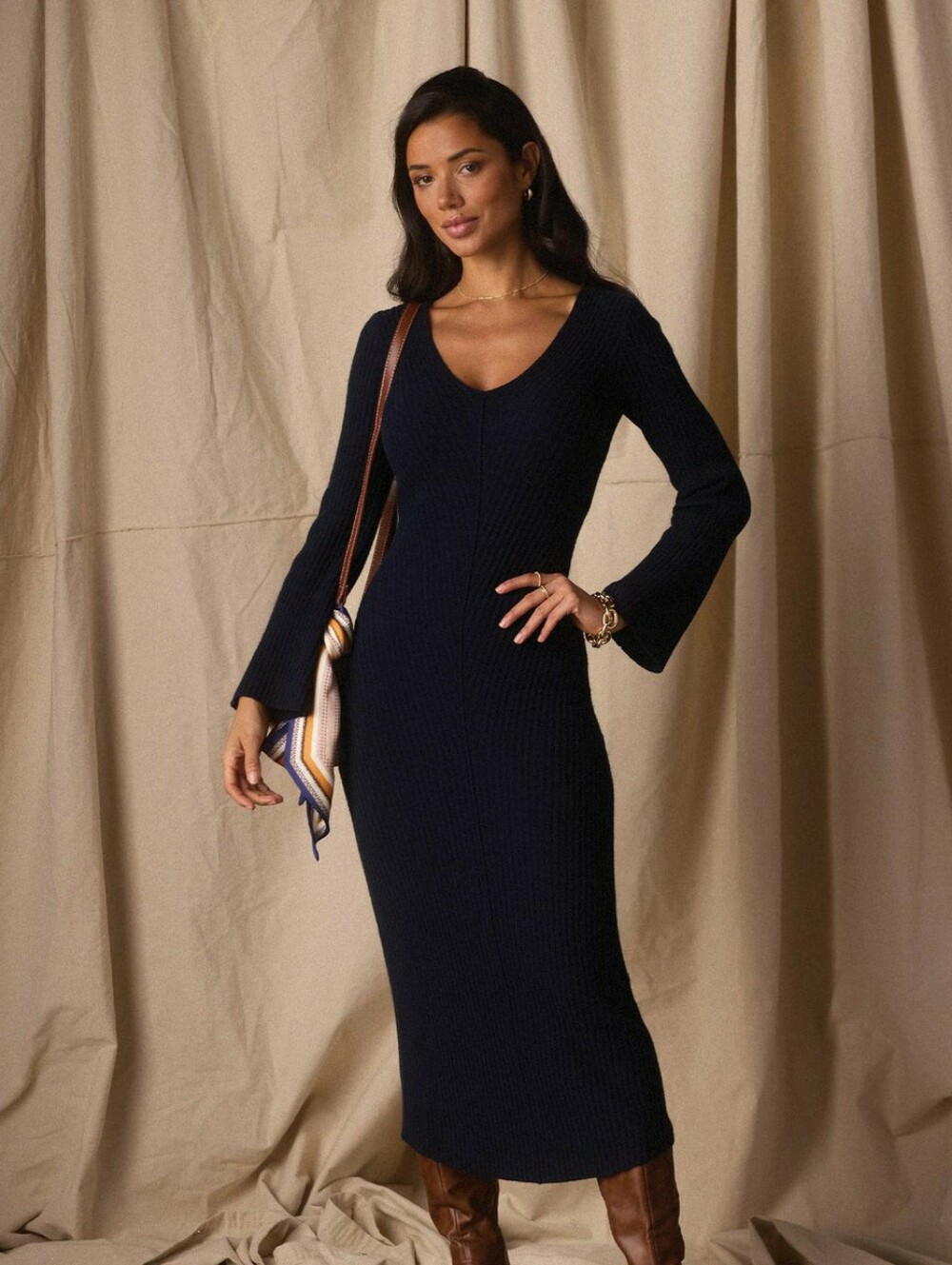 The Normal Brand Knit Maxi Dress Medium
